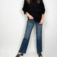 Joseph Ribkoff - Empress Mock Neck Boxy Top