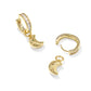Kendra Scott - Women's Moon Huggie Earrings