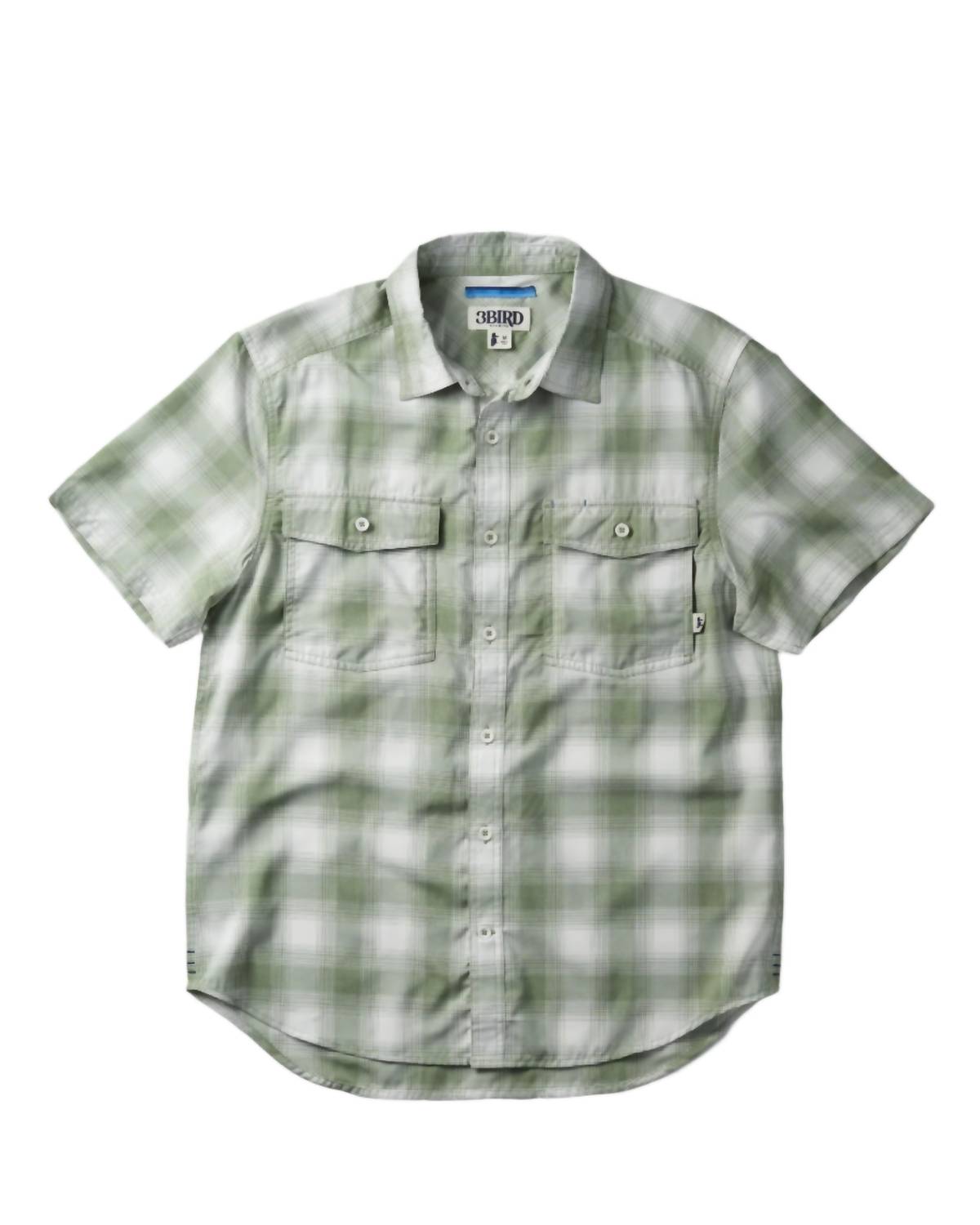 3Bird - Men's Kingfisher Short Sleeve Shirt