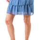 Gigi Moda - Aida Short Tiered Mini Skirt