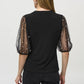 Joseph Ribkoff - Pullover Top With Pearl Sleeves