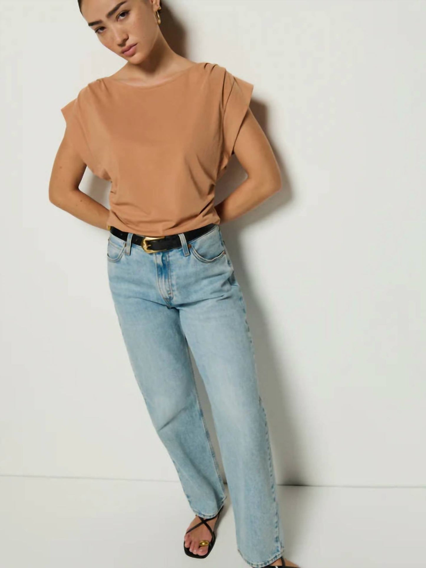 Nation Ltd - Cerre Cap Sleeve Tee