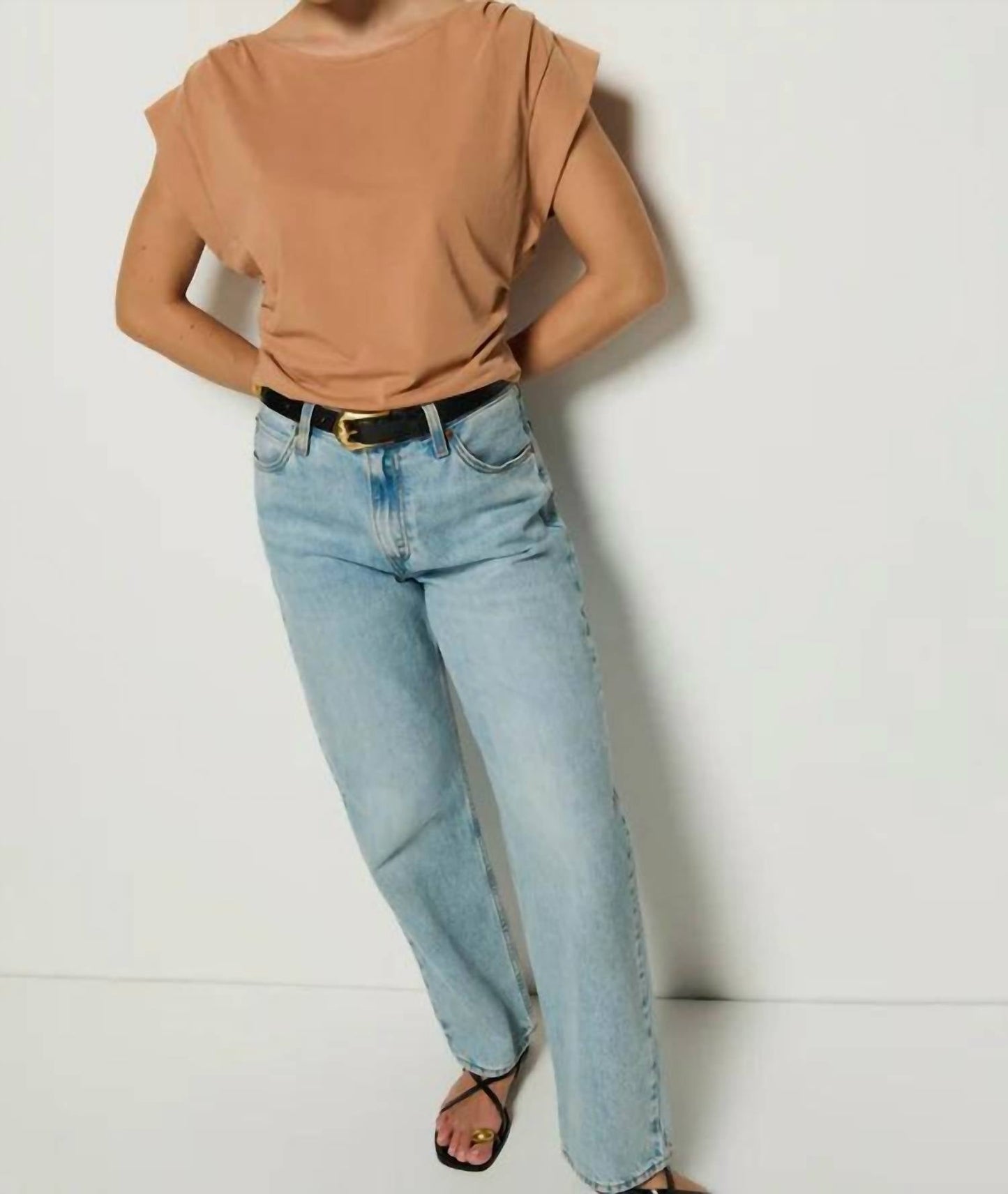 Nation Ltd - Cerre Cap Sleeve Tee