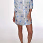 Emily Phillips - Embroidered Flower Mini Dress