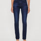 Ag Jeans - Mari Extended Mid Rise Slim Straight Jeans