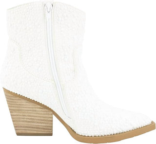 Very G - Kady Pearl Rhinestone Booties