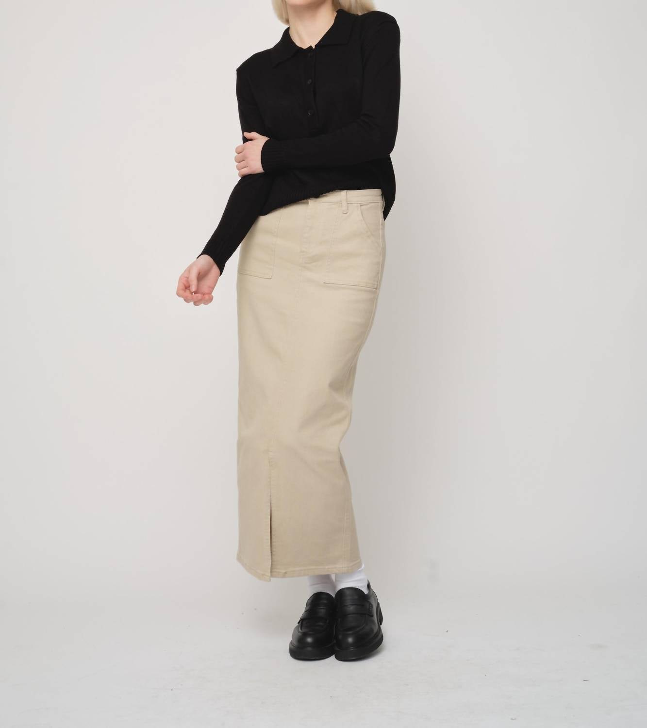 Recollection Brand - Knit Polo Top