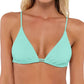 B Swim - Breeze Twist Rib Kameryn Triangle Bikini Top