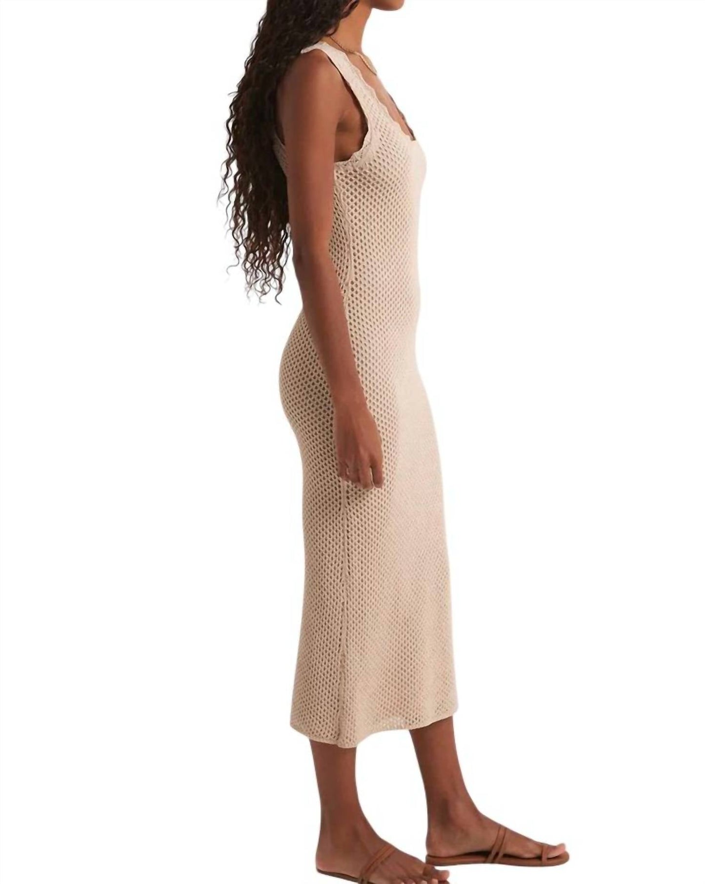 Z Supply - Ibiza Crochet Sweater Dress