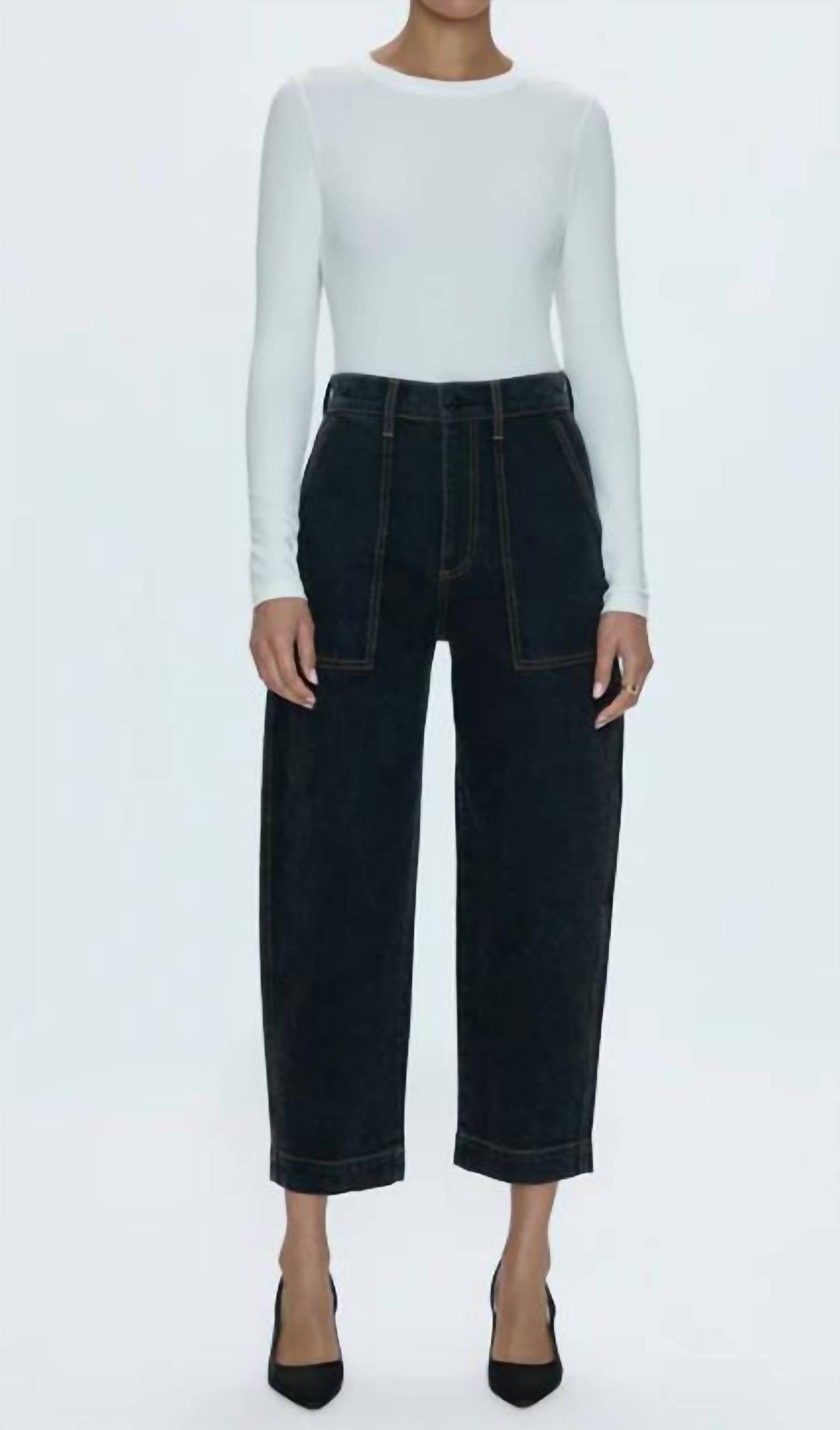 Pistola - Turner Super High Rise Barrel Jeans