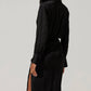 Astr - Satin Shirt Dress