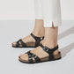Birkenstock - Women's Kumba Oiled Leather Sandal - MEDIUM/WIDE