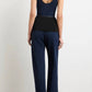 Brandon Maxwell - Julia Scoop Neck Knit Tank Turnlock Belt