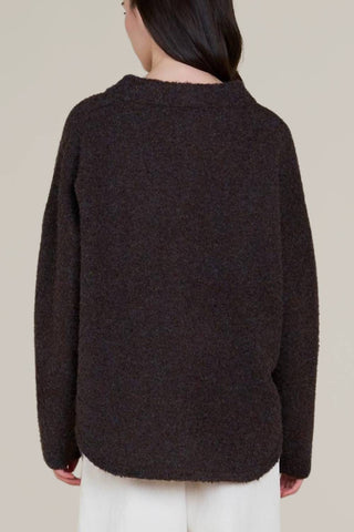 Grade & Gather - Boucle Button Down Cardigan