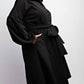 The Curve La - Plus Size Button Front Fit And Flare Dress With Pockets