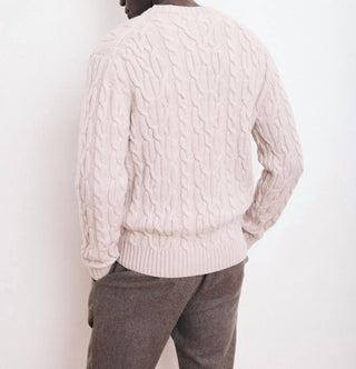Hartford - Cable Crew Knitted Pullover