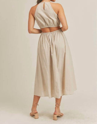 &Merci - Cut Out Midi Dress