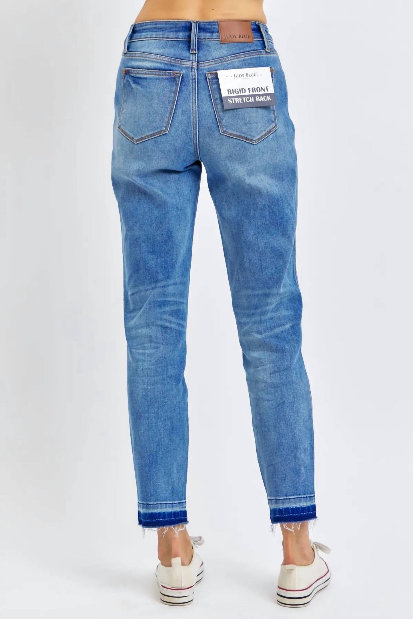 Judy Blue - Rigid Magic Release Hem Boyfriend Jean