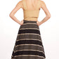 Eva Franco - Stripe Midi Skirt