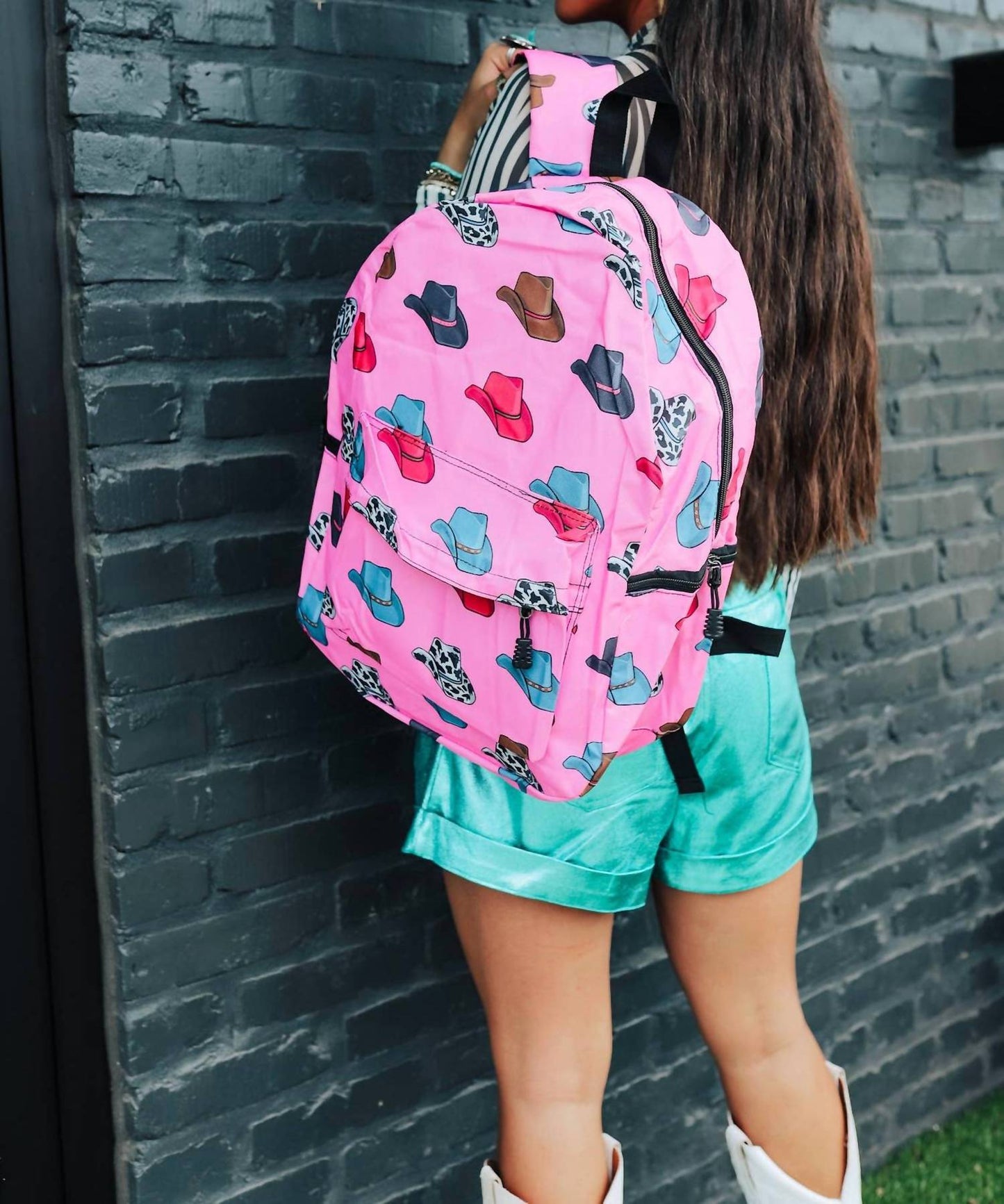 The Front Porch Label - Women's Cowboy Hat Backpack