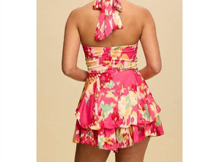 Luxxel - Tropical Watercolor Romper