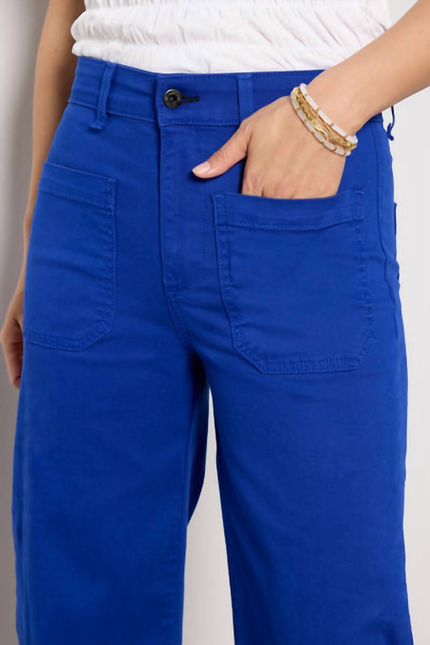 Askk Ny - Sailor Twill High-rise Jeans