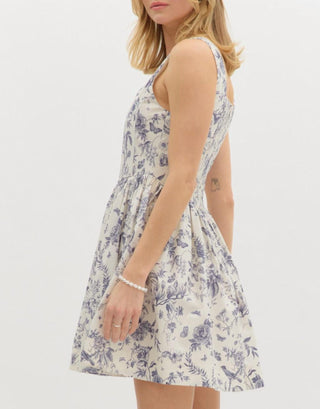 Entro - Floral Toile Dress Final Sale