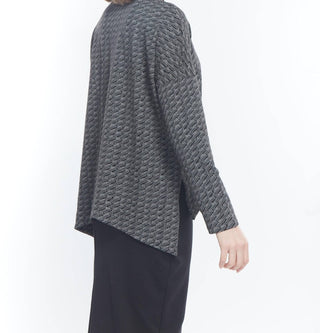 Matthildur - Quinta Side Slit Long Sleeve Sweater