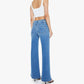 Mother - Lil' Hustler Roller Patch Pocket Sneak Wide Leg Jeans