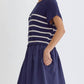 Entro - Striped Layered Dress