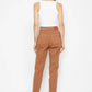 Judy Blue - High Waist Dyed Cuffed Jogger Pants