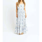 Karlie - Vintage Floral Tank Tie Maxi Dress
