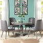 Waylon - 5 Pieces Dining Room Set - Gray / Oak