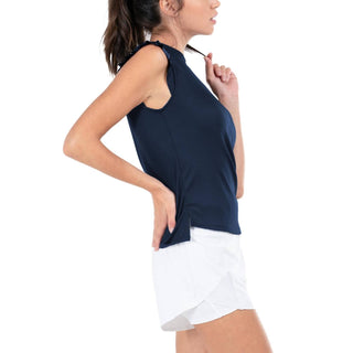 Lucky In Love - Women's Bring It On Rib Tennis Tank Top