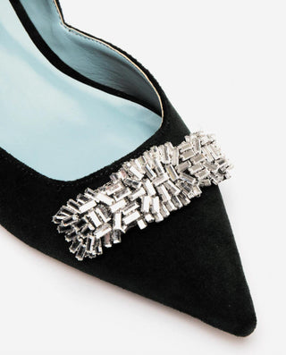 Frances Valentine - Women's Paula Velvet Mini Block Heel