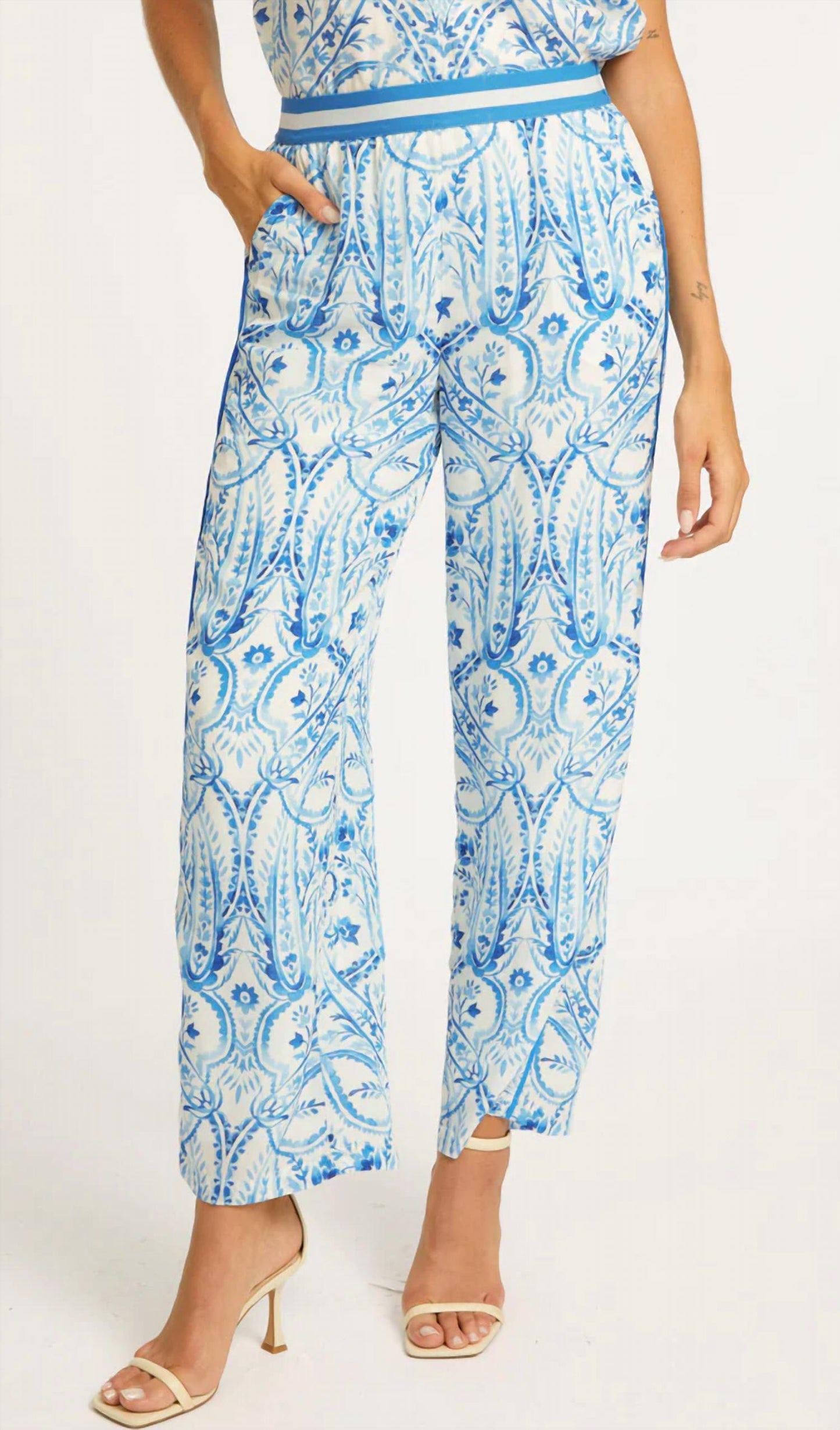 Caballero - Max Porcelain Deco Pants