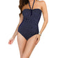 Miraclesuit - Dippin' Dots Bonita Bandeau Halter One Piece Swimsuit