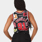 Mitchell & Ness - Chicago Bulls Slap Stick Crop Tank