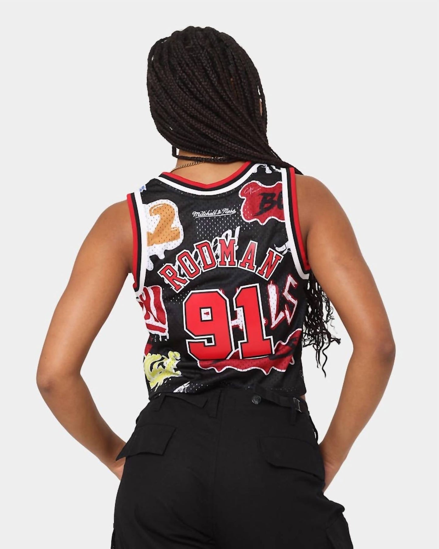 Mitchell & Ness - Chicago Bulls Slap Stick Crop Tank