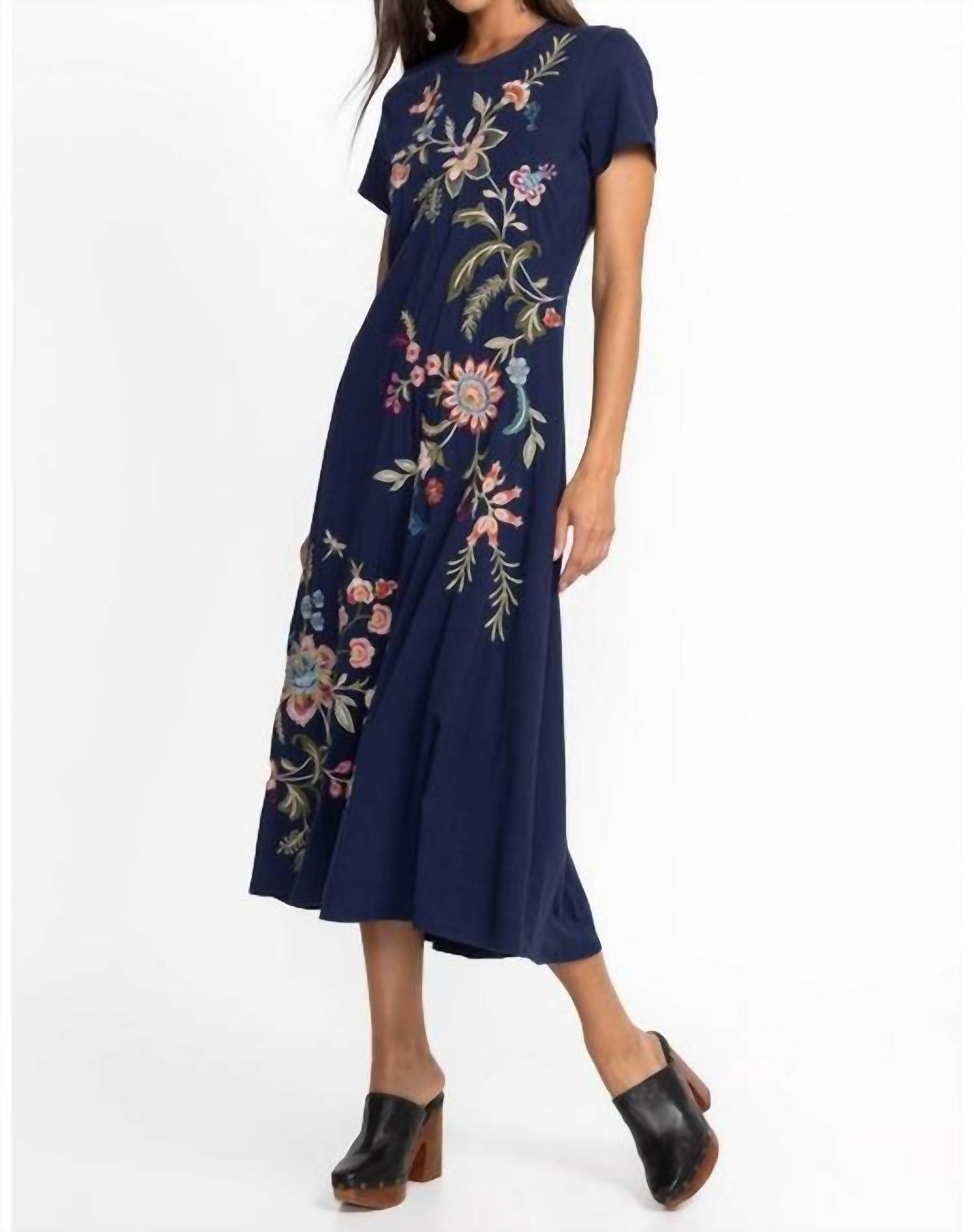 Johnny Was - JULIANNA CREW NECK SWING DRESS