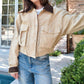 8Apart - Junior Women's Korey Cropped Jacket