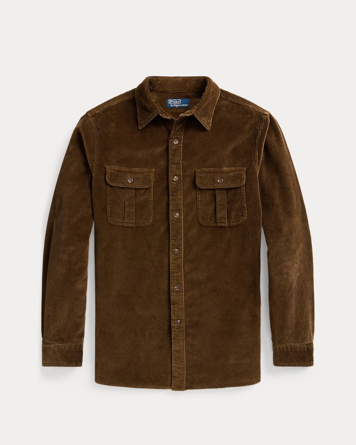 Polo Ralph Lauren - Classic Fit Suede-Patch Corduroy Shirt