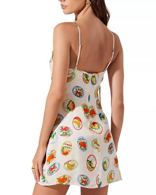 Astr - Samira Tie Side Mini Dress