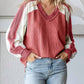 7Th Ray - Cabel Knit Top With Lace Detail