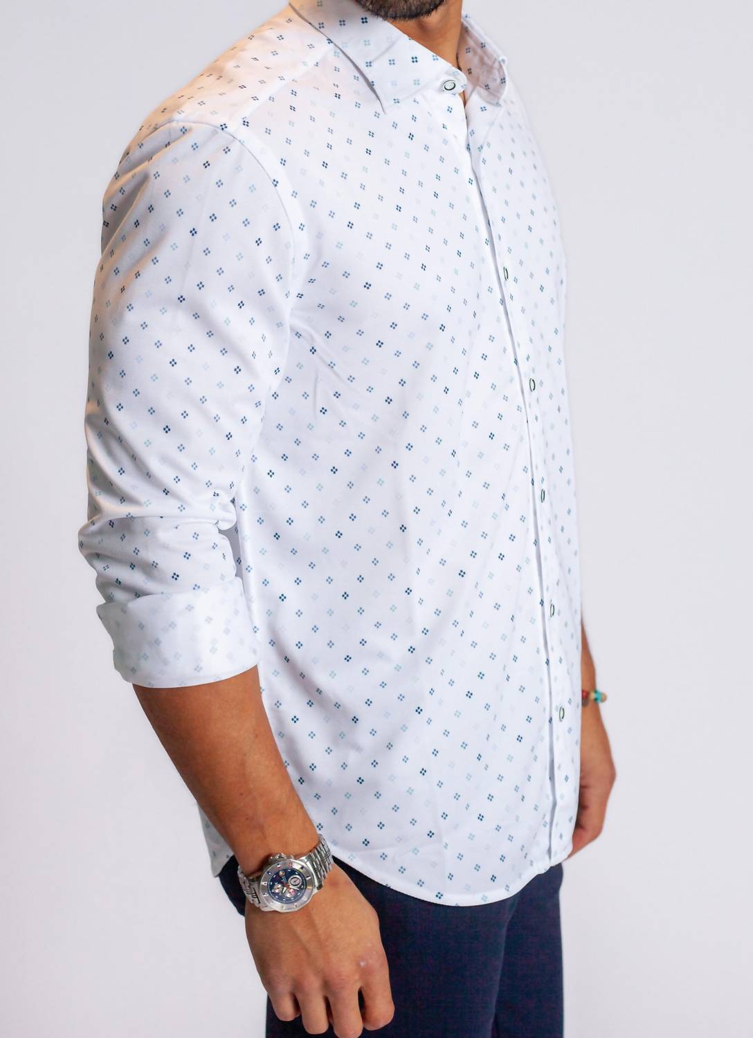 Buki - Newport Ditsy Long Sleeve Tech Shirt