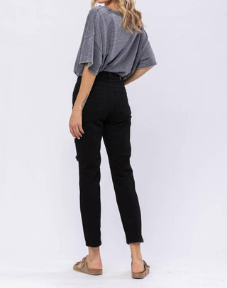 Judy Blue - High Waist Destroyed Boyfriend Denim Jeans