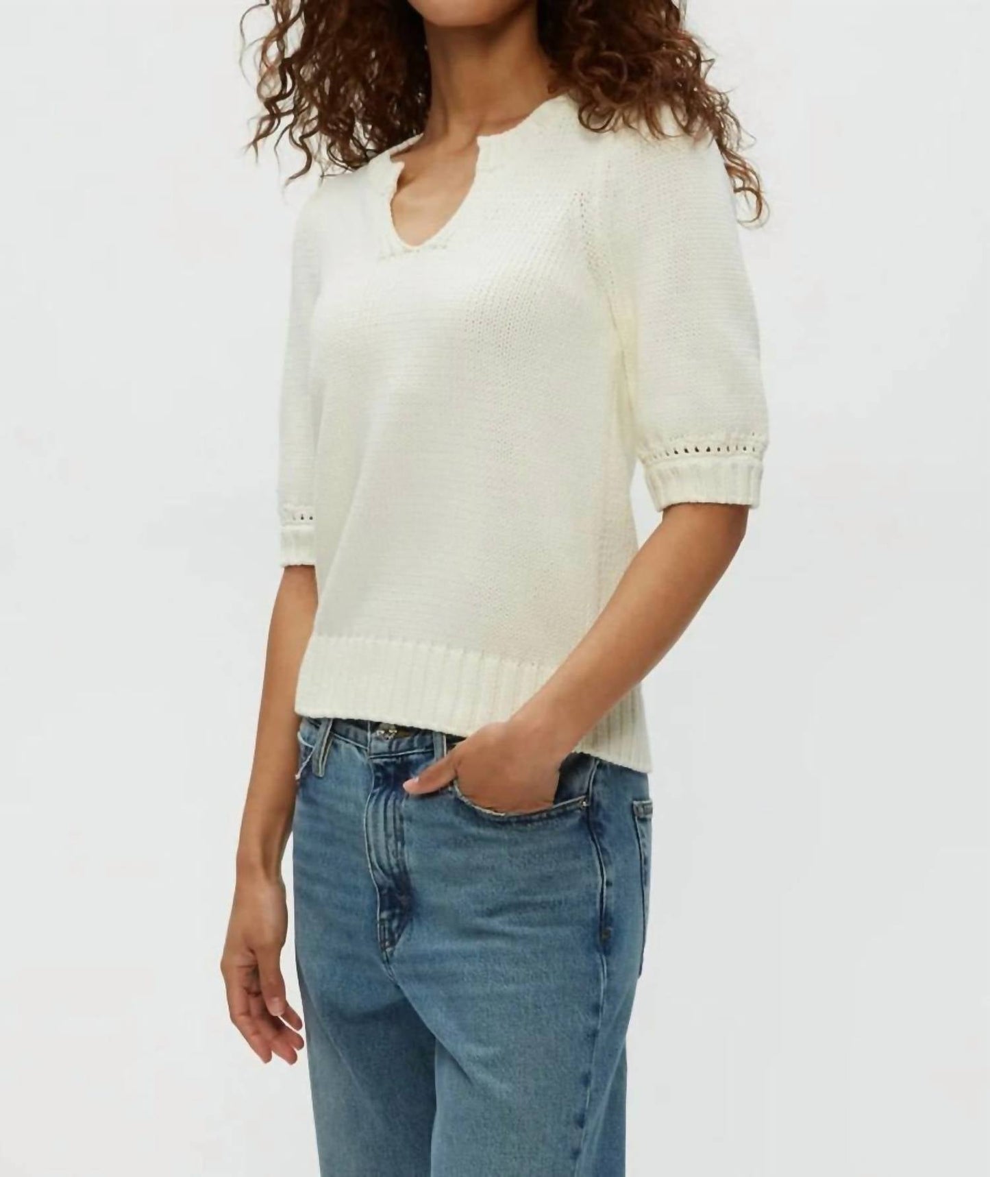 Michael Stars - Rosanna Puff Sleeve Sweater