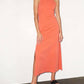 Lna - Bib Halter Midi Dress
