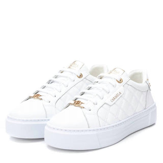 Xti - Women's Leather Trainer Sneakers