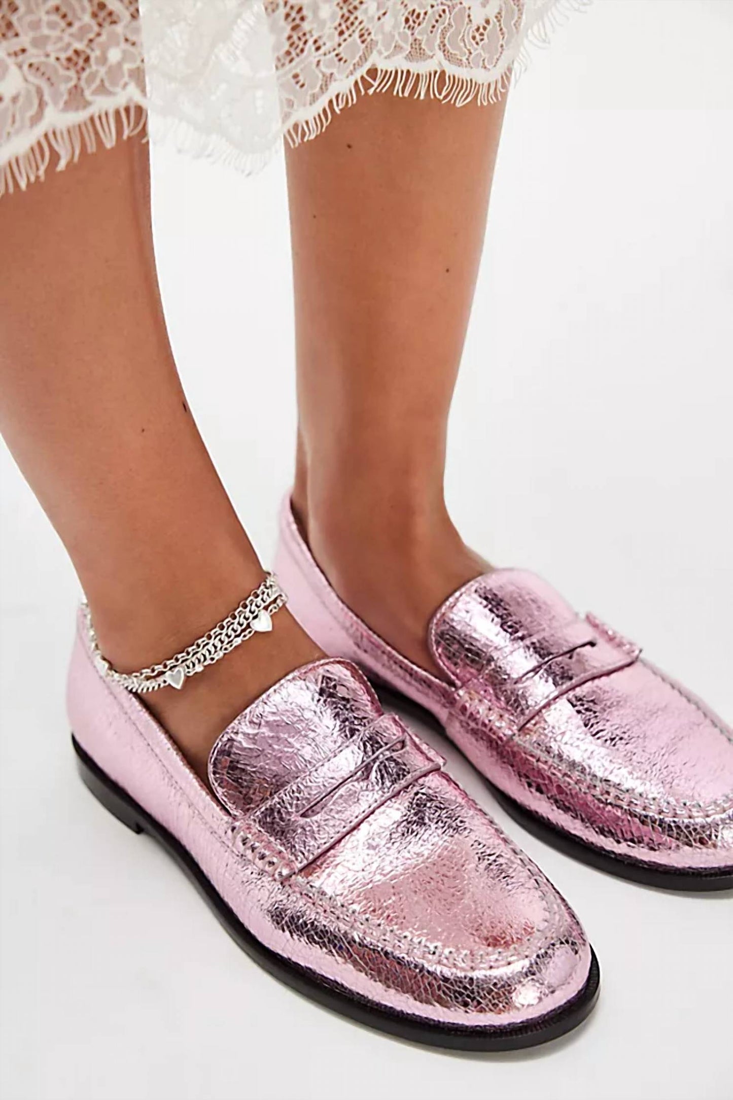 Free People - Women's Blanket Stitch Loafers